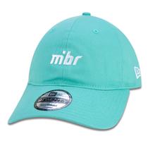 Bone New Era 9TWENTY MiBR Made In Brazil Strapback Aba Curva Verde Aba Curva Strapback Verde