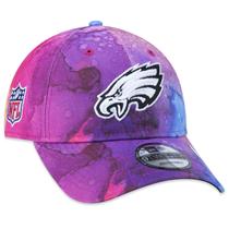 Bone New Era 9TWENTY Philadelphia Eagles Crucial Catch 2022 Aba Curva Aba Curva Strapback Sortido