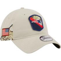 Bone New Era 9TWENTY Salute To Service New England Patriots Ajustavel