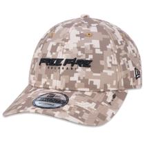 Bone New Era 9TWENTY Strapback Free Fire Aba Curva Caqui Aba Curva Strapback Kaki