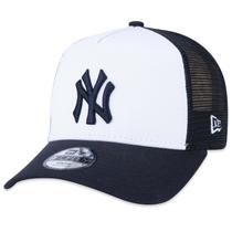 Bone New Era Infantil 9FORTY A-Frame Trucker MLB New York Yankees