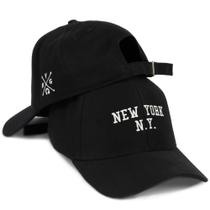 Boné New York City N.Y Aba Curvada Unissex