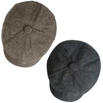 Boné Newsboy Senker Fashion, pacote com 2 misturas de lã para homens Boné Newsboy Senker Fashion, pacote com 2 misturas de lã para homens