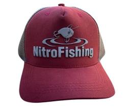 Boné Nitro Fishing Bordo/Chumbo Boné Nitro Fishing Bordo/Chumbo