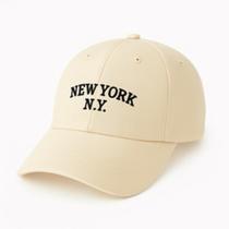 Boné Ny New York Retrô Baseball Original Masculino Feminino Aba Curva Strapback