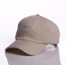 Boné Ny New York Retro Basebol Aba Curva Masculino e Feminino Regulagem Fitão