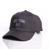 Boné Ny New York Retro Basebol Aba Curva Masculino e Feminino Regulagem Fitão