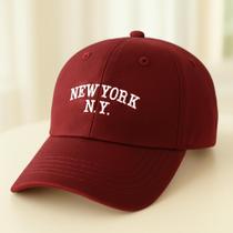 Boné NY New York Retro Masculino Aba Curva