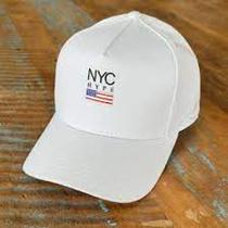 Boné Nyc Hype Bandeira Aba Curva New York City Trucker Fitão