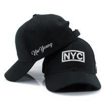 Boné NYC New York City Aba Curva Com Ajuste Fitão Envio Imediato Boné NYC New York City Aba Curva Com Ajuste Fitão Envio Imediato