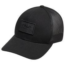 Boné Oakley Aba Curva B1B Hdo Patch Trucker Preto Boné Oakley Aba Curva B1B Hdo Patch Trucker Preto