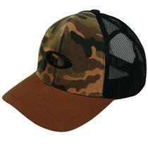 Boné Oakley Metal Ellipse Camo Trucker Hat Almond Boné Oakley Metal Ellipse Camo Trucker Hat Almond