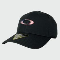 Boné Oakley Tincan Black American Flag Boné Oakley Tincan Black American Flag
