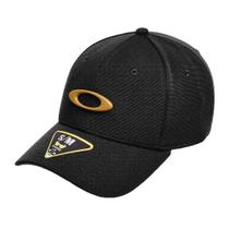 Boné Oakley Tincan Cap Preto/Amarelo