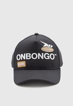 Boné Onbongo Aba Curva Fle Fit Ottom Preto