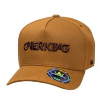 Boné Overking Aba Curva Snapback Basic Caramelo Boné Overking Aba Curva Snapback Basic Caramelo