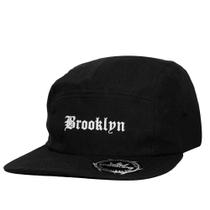 Boné Overking Five Panel Brooklyn Preto