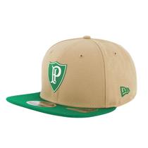 Boné Palmeiras Aba Reta 1914 Bege Fit Futebol 9Fifty