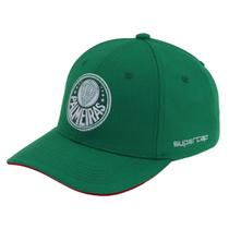 Boné Palmeiras SuperCap Aba Curva Símbolo Verde Bordado Oficial Tamanho:Único