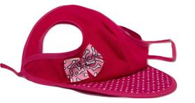 Boné para Cachorro com viseira cor rosa tamanho G