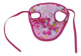 Boné para Cachorro com viseira rosa de unicórnio tamanho G