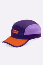 Boné para Corrida HUPI Run Fast Roxo e Laranja Boné para Corrida HUPI Run Fast Roxo e Laranja