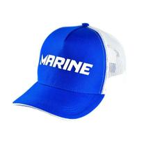 Boné para pesca marine sports modelo americano pescador azul