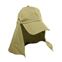 Boné para pescador com proteção de pescoço