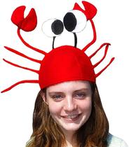 Boné Pirate Hat Party Captain 2023 com formato de caranguejo 3D Boné Pirate Hat Party Captain 2023 com formato de caranguejo 3D