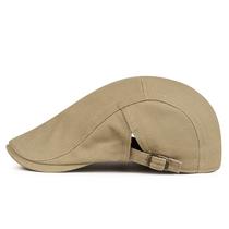 Boné plano ajustável para homens, chapéu clássico de Gatsby Newsboy