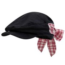 Boné plano ajustável para homens com fita xadrez estilo Gatsby Boné plano ajustável para homens com fita xadrez estilo Gatsby