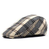 Boné plano Gatsby Newsboy Hat Scally Cap para homens de algodão/jeans Boné plano Gatsby Newsboy Hat Scally Cap para homens de algodão/jeans