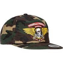 Boné Powell Peralta Winged Ripper Snap Back Cap - Camo Tamanho:ÚnicoCor:VerdeGênero:Homem Boné Powell Peralta Winged Ripper Snap Back Cap - Camo Tamanho:ÚnicoCor:VerdeGênero:Homem