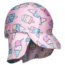 Boné Praia Bebê e Infantil Proteção UV 50+ Sorvetes Rosa Tip Top Boné Praia Bebê e Infantil Proteção UV 50+ Sorvetes Rosa Tip Top