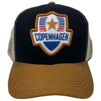 Bone Preto Copenhagen Country Estampado Masculino