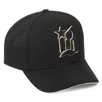 Boné Preto Masculino Streetwear Bordado Premium Black Brasil Original Modelo Trucker Boné Preto Masculino Streetwear Bordado Premium Black Brasil Original Modelo Trucker