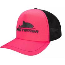 Boné Pro Tamba Saint Esporte Lazer Pesca C/Tela Rosa Neon Boné Pro Tamba Saint Esporte Lazer Pesca C/Tela Rosa Neon