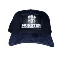 Boné Probitótica Monster Telado Preto Aba Veludo C/ Ajuste Boné Probitótica Monster Telado Preto Aba Veludo C/ Ajuste