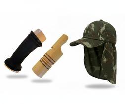 Boné Protetor + Apito Inhambu Açu 5 Apito Aracuã com Fole Boné Protetor + Apito Inhambu Açu 5 Apito Aracuã com Fole
