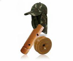 Boné Protetor Pescoço + Apito Marreca 29 Apito Rola Juriti