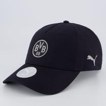 Boné Puma Borussia Dortmund Ess Cap Preto Boné Puma Borussia Dortmund Ess Cap Preto