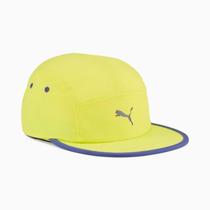Boné Puma Cap Ess Running 5 Panel Lemon Sherb Masculino Adulto - Ref 02616804 Boné Puma Cap Ess Running 5 Panel Lemon Sherb Masculino Adulto - Ref 02616804