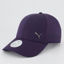 Boné Puma ESS Metal Cat Roxo Boné Puma ESS Metal Cat Roxo