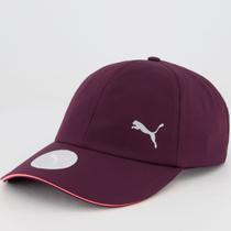 Boné Puma Ess Running Logo Roxo