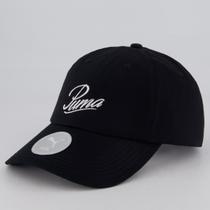 Boné Puma ESS Sportswear Dad Preto Boné Puma ESS Sportswear Dad Preto