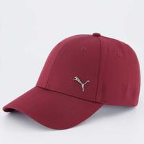 Boné Puma Metal Cat BB Vinho Boné Puma Metal Cat BB Vinho