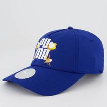 Boné Puma Small World Pinch Panel Juvenil Azul Boné Puma Small World Pinch Panel Juvenil Azul