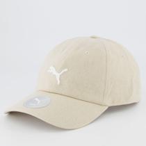 Boné Puma Wardrobe ESS DAD Bege e Branco Boné Puma Wardrobe ESS DAD Bege e Branco