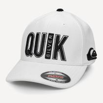 Boné Quiksilver Aba Curva Emb Quik Outdoor SM26 Branco
