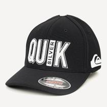 Boné Quiksilver Aba Curva Emb Quik Outdoor SM26 Preto